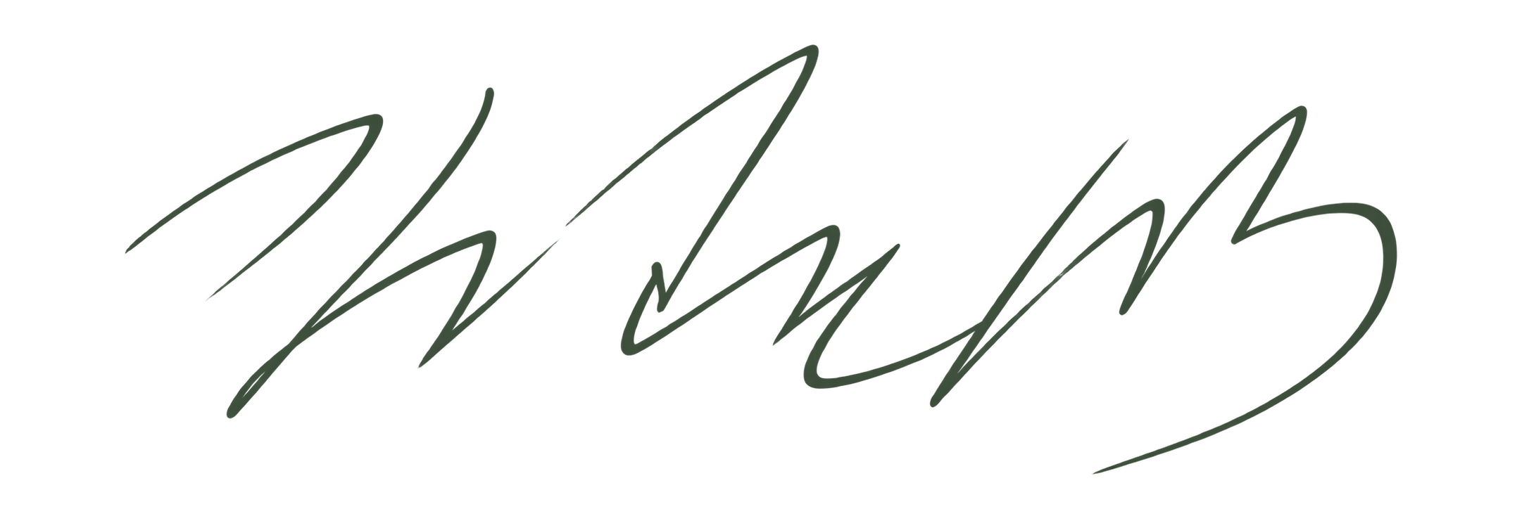 김관덕의 손글씨 서명